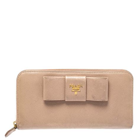 prada bow wallet|prada wallet for women.